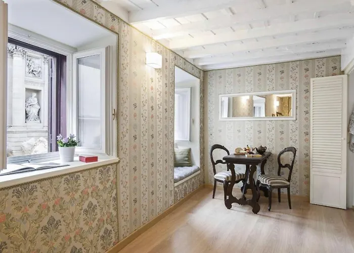 Panoramic Trevi Fountain View Luxury Apartament *